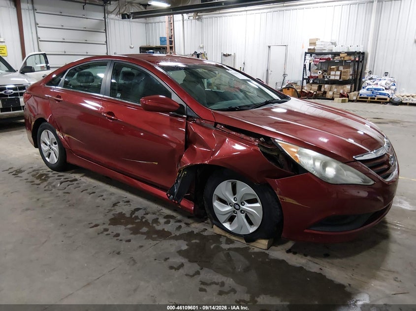 2014 HYUNDAI SONATA GLS | 5NPEB4AC4EH812640 | UPCARS