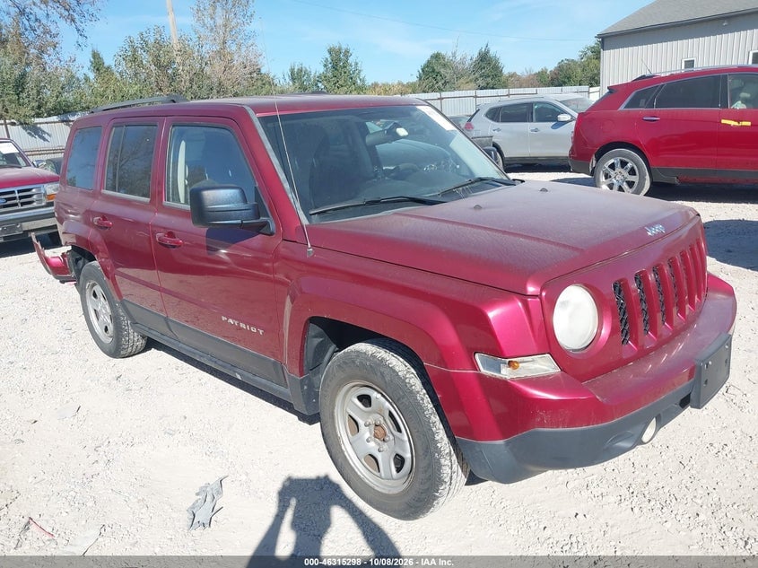2014 JEEP PATRIOT SPORT | 1C4NJPBA8ED593382 | UPCARS