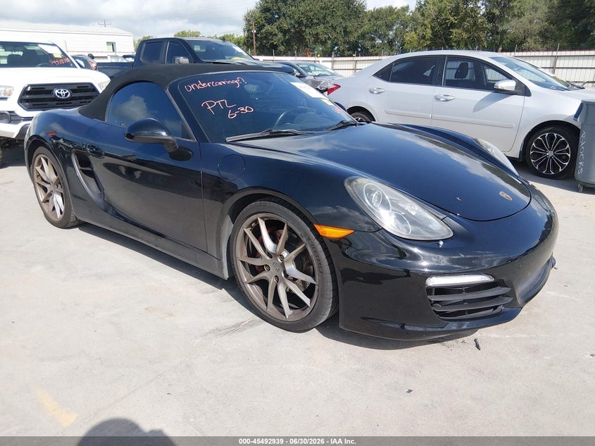 2013 PORSCHE BOXSTER S | WP0CB2A81DS130287 | UPCARS