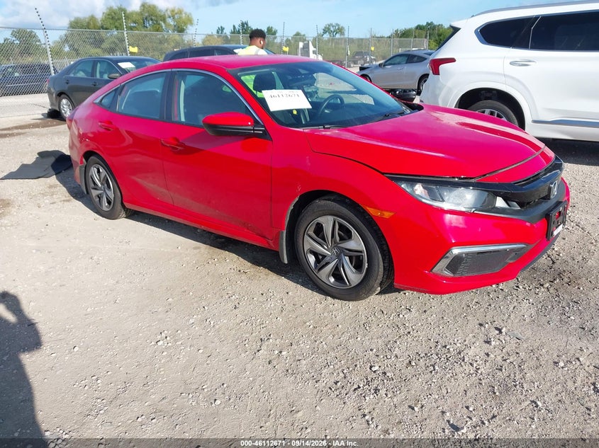 2020 HONDA CIVIC LX | 2HGFC2F66LH526756 | UPCARS