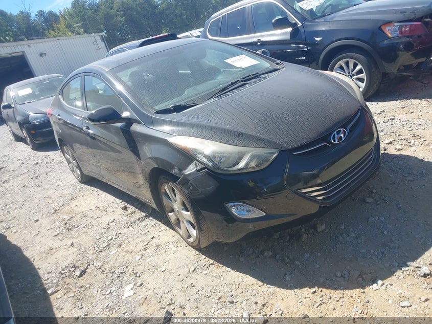 2012 HYUNDAI ELANTRA LIMITED | 5NPDH4AE6CH101952 | UPCARS