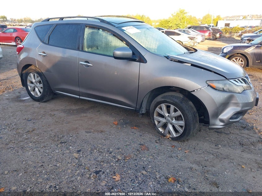 2011 NISSAN MURANO SV | JN8AZ1MW9BW162695 | UPCARS