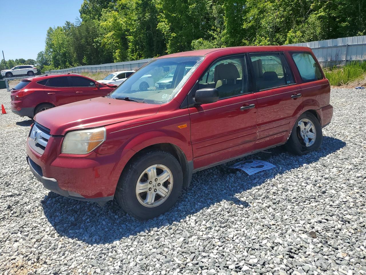 2006 HONDA PILOT LX | 5FNYF281X6B044656 | UPCARS