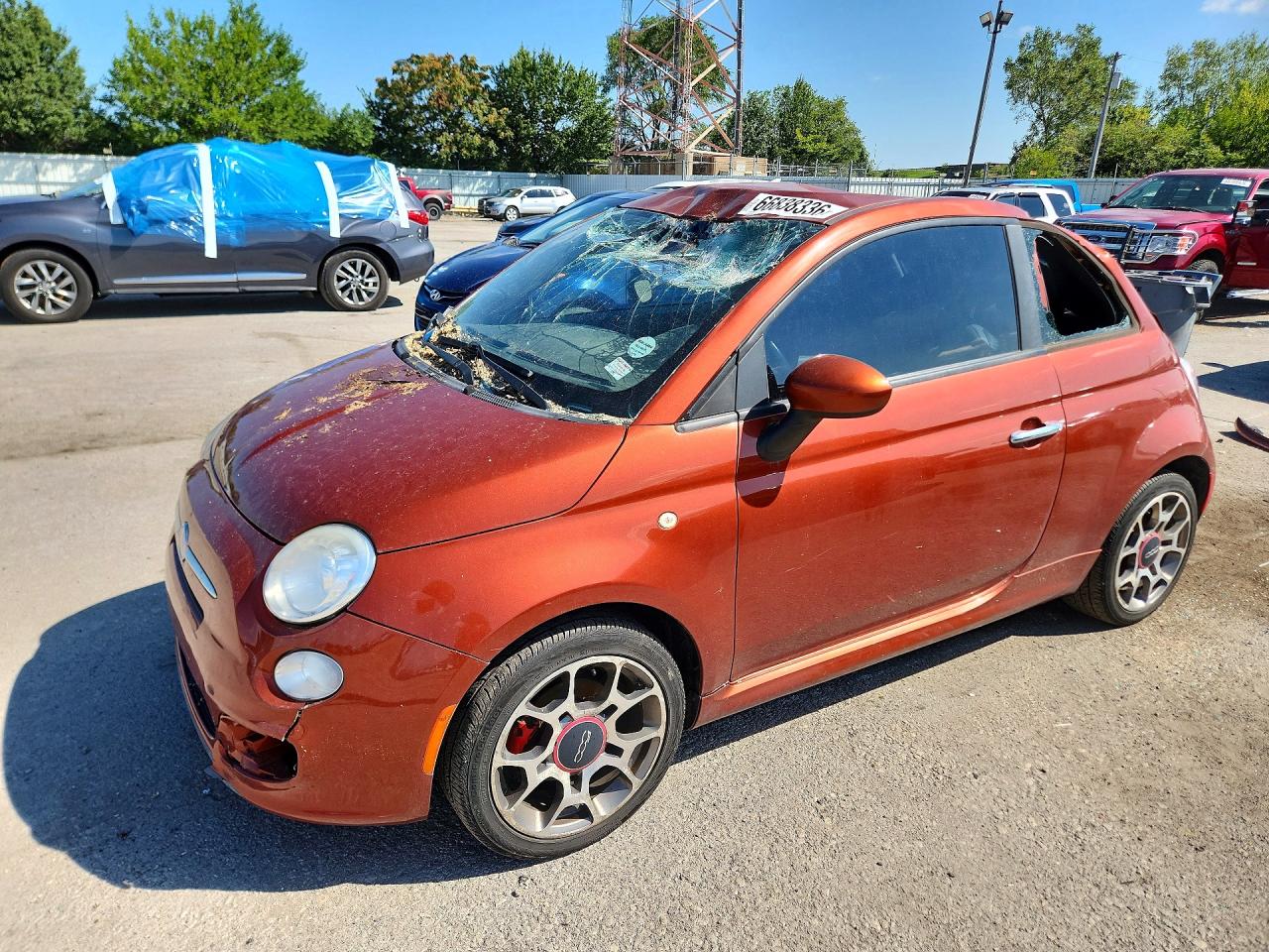 2013 FIAT 500 SPORT | 3C3CFFBR2DT523110 | UPCARS