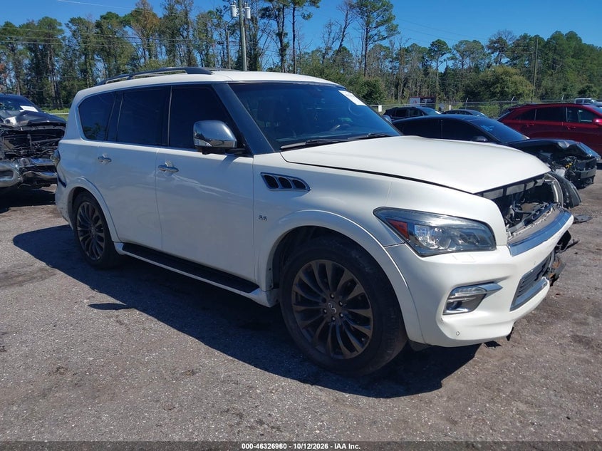 2017 INFINITI QX80 LIMITED | JN8AZ2NE4H9156130 | UPCARS