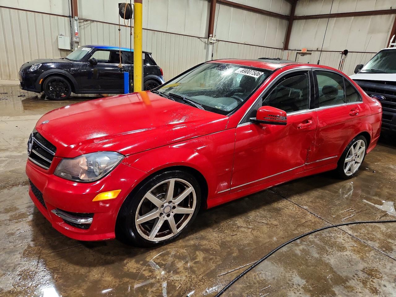 2014 MERCEDES-BENZ C-CLASS 300 4MATIC | WDDGF8AB8EG256094 | UPCARS