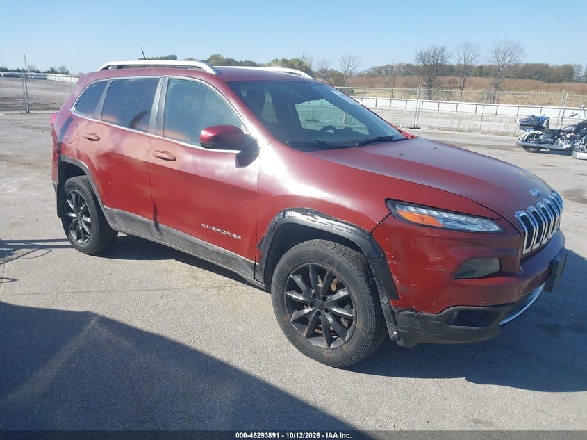 2014 JEEP CHEROKEE LIMITED | 1C4PJMDS6EW280395 | UPCARS