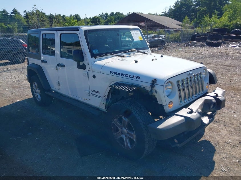 2014 JEEP WRANGLER UNLIMITED SPORT | 1C4BJWDG5EL162714 | UPCARS