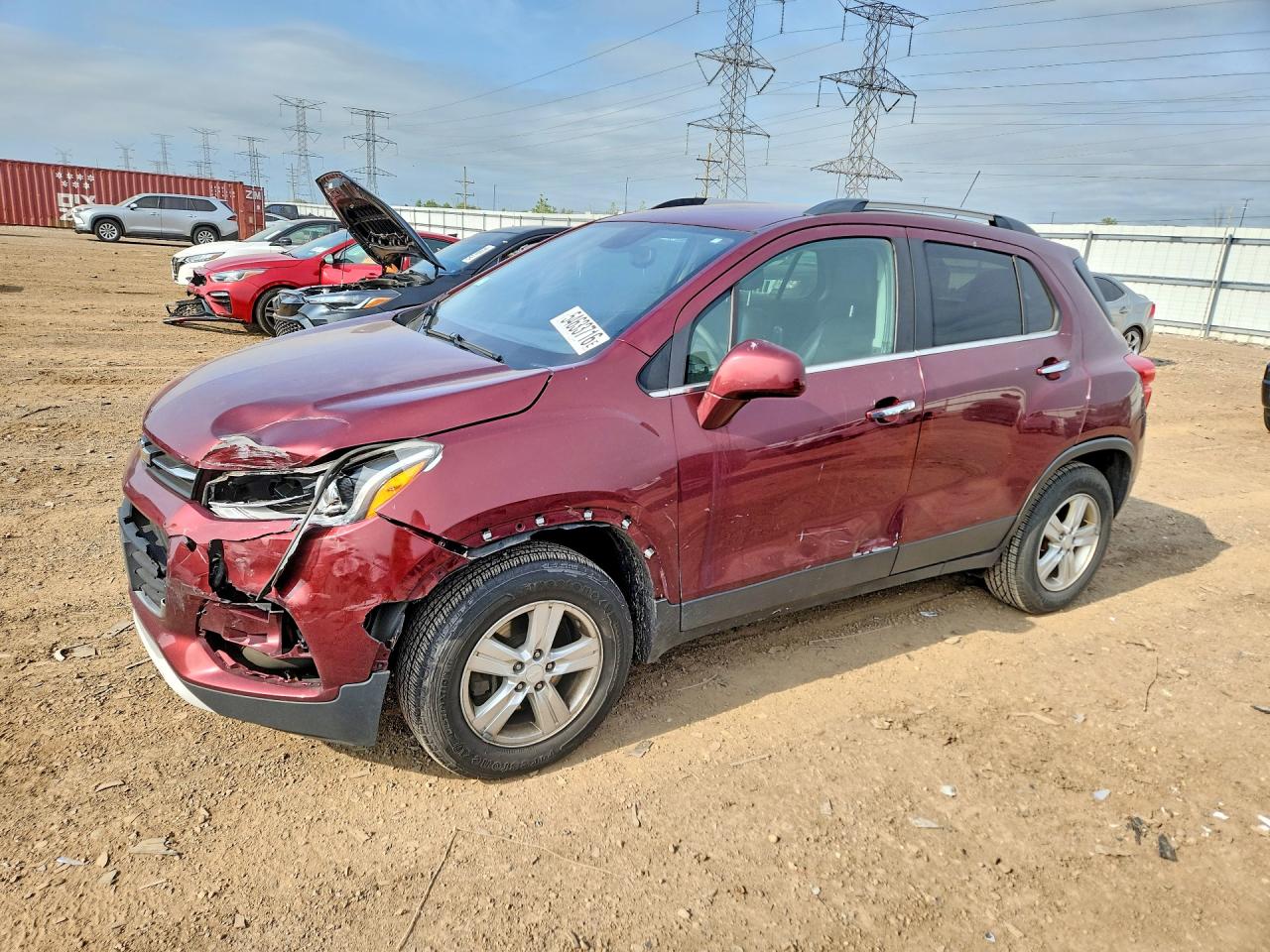 2017 CHEVROLET TRAX 1LT | 3GNCJPSB6HL265013 | UPCARS