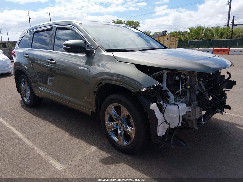 2018 TOYOTA HIGHLANDER HYBRID LIMITED | 5TDDGRFH1JS043257 | UPCARS