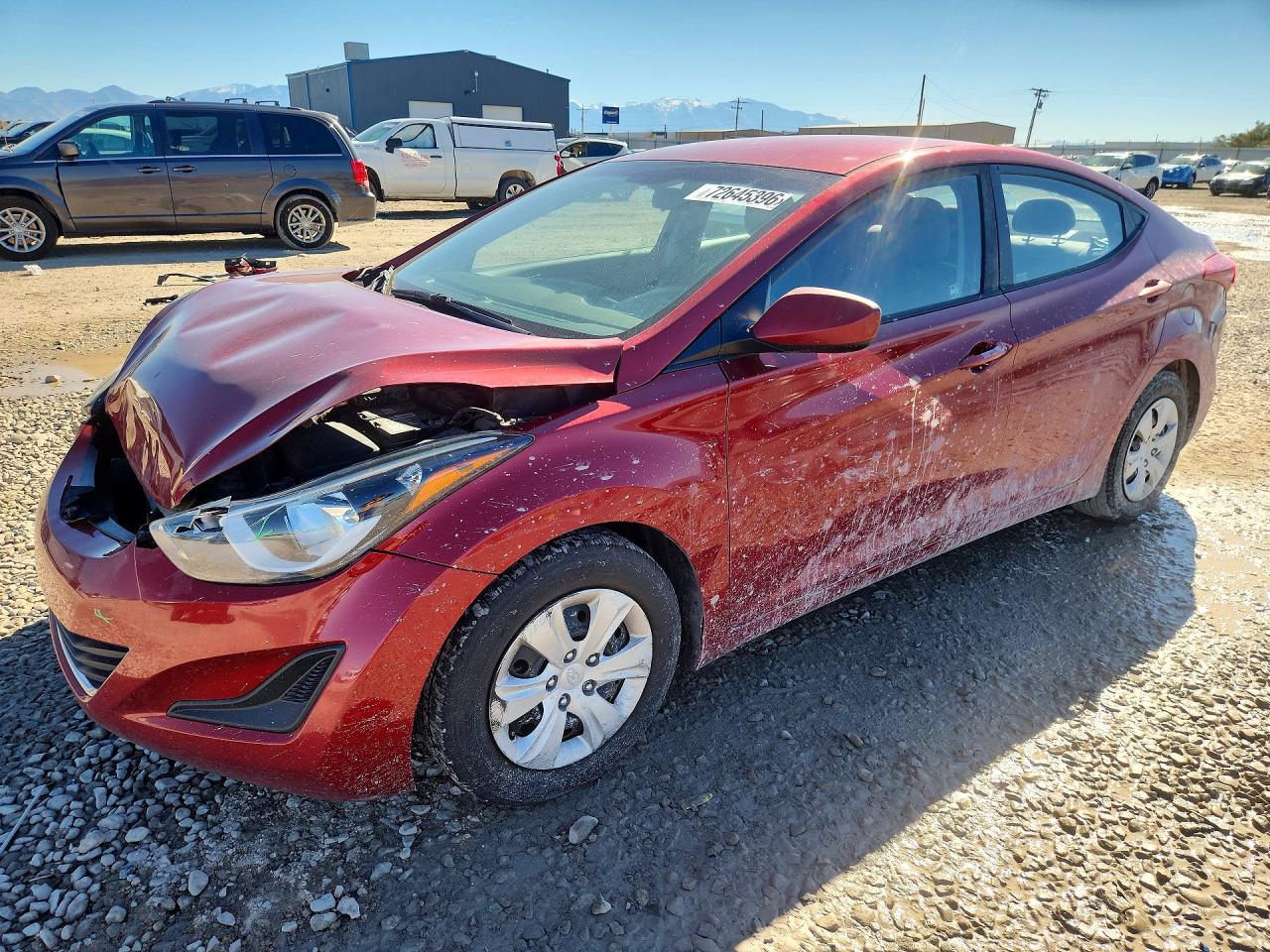 2016 HYUNDAI ELANTRA SE | 5NPDH4AE4GH721849 | UPCARS