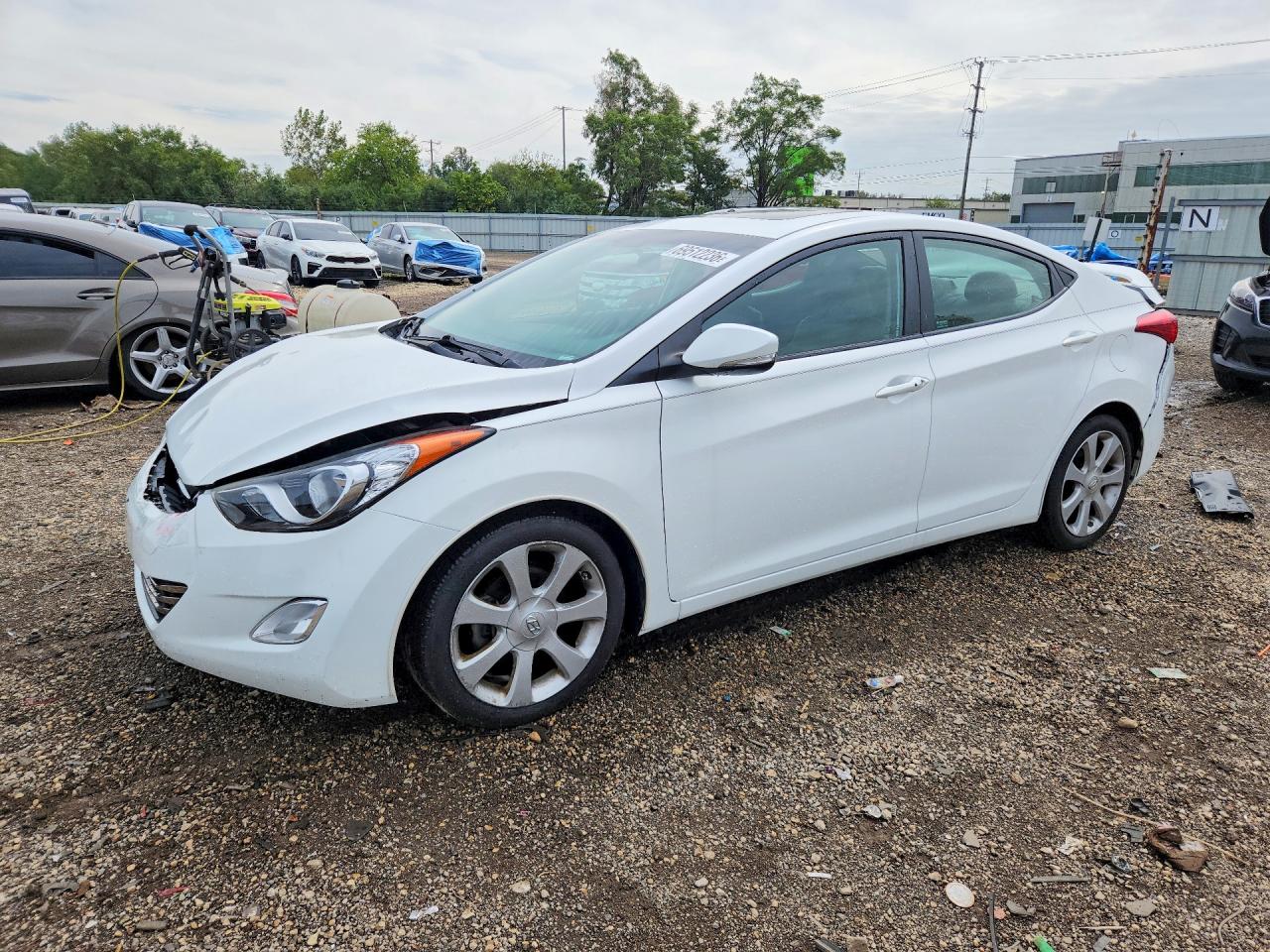 2013 HYUNDAI ELANTRA LIMITED | 5NPDH4AE8DH354109 | UPCARS