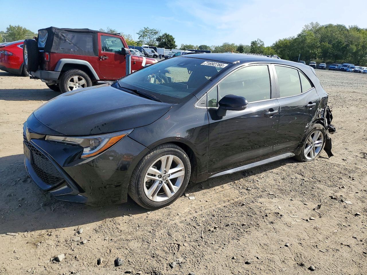 2019 TOYOTA COROLLA SE | JTNK4RBE8K3029351 | UPCARS