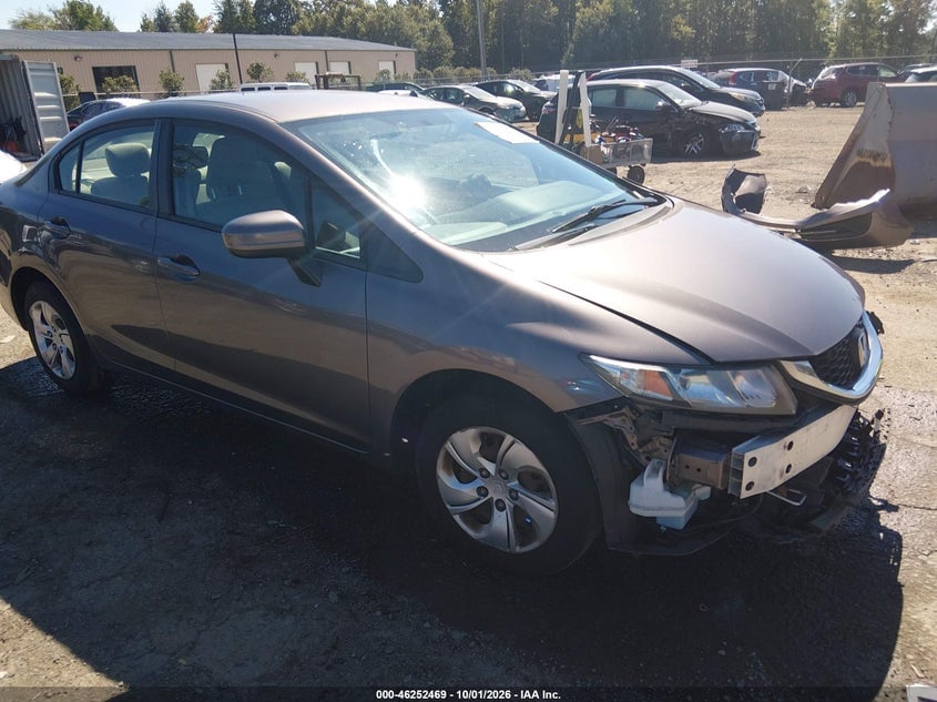 2015 HONDA CIVIC LX | 19XFB2F54FE069129 | UPCARS