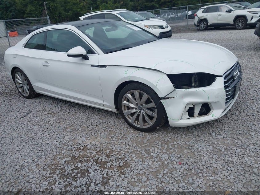 2018 AUDI A5 2.0T PREMIUM | WAUNNAF59JA062778 | UPCARS