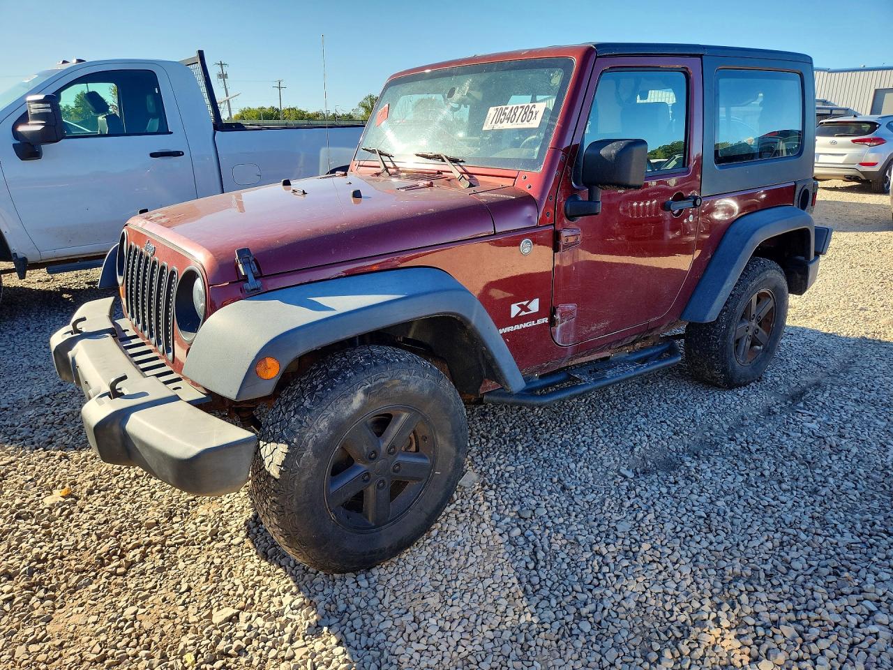 2007 JEEP WRANGLER X | 1J4FA24107L153017 | UPCARS
