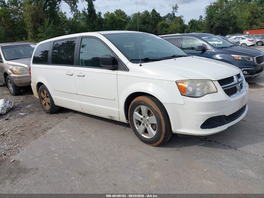 2013 DODGE GRAND CARAVAN SE | 2C4RDGBG5DR570375 | UPCARS