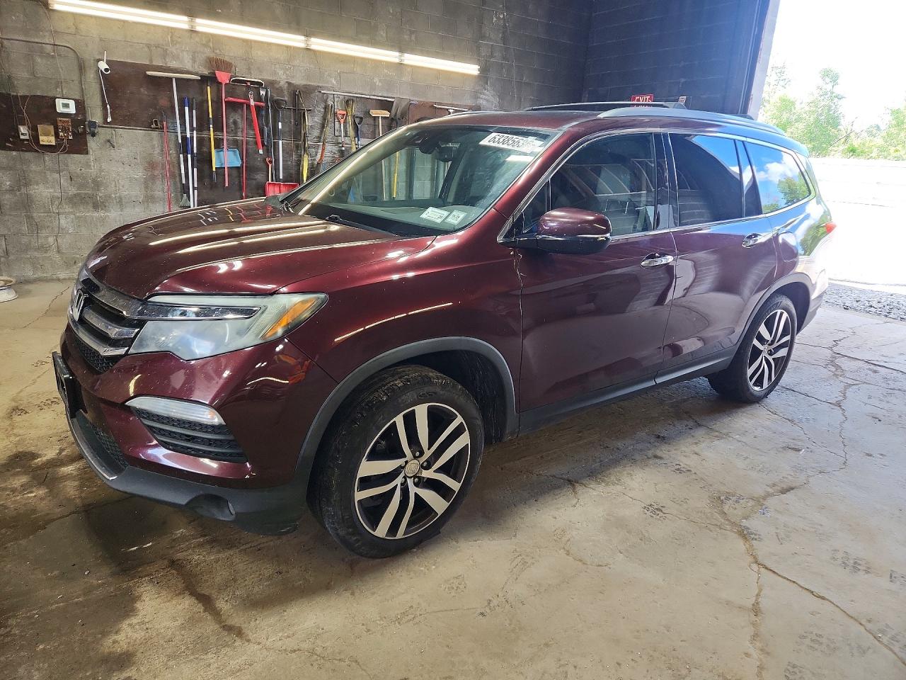 2017 HONDA PILOT ELITE | 5FNYF6H0XHB057327 | UPCARS