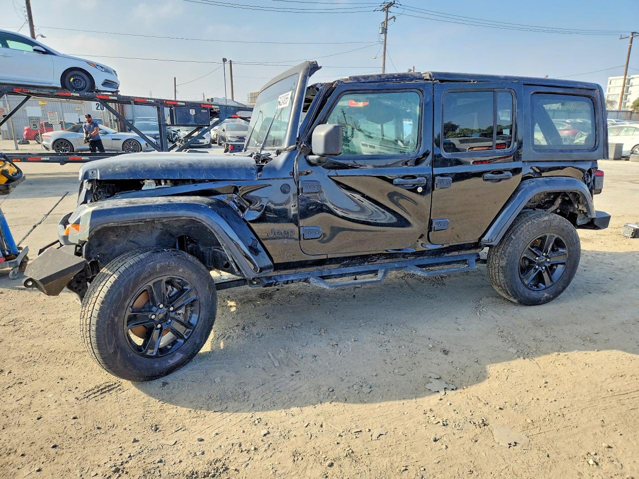 2021 JEEP WRANGLER SAHARA | 1C4HJXEG1MW555878 | UPCARS