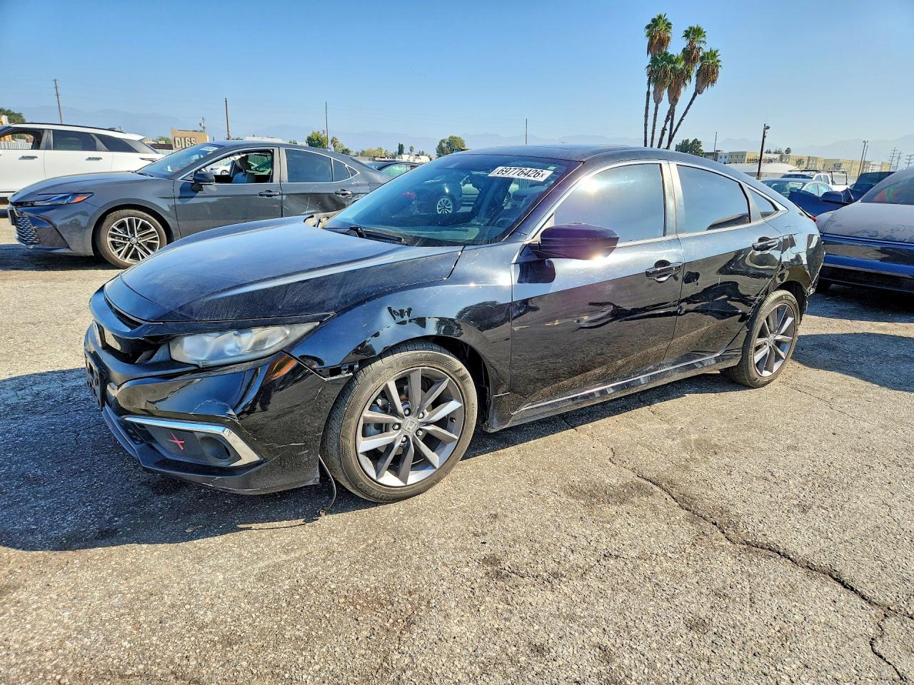 2019 HONDA CIVIC EX | JHMFC1F30KX006088 | UPCARS
