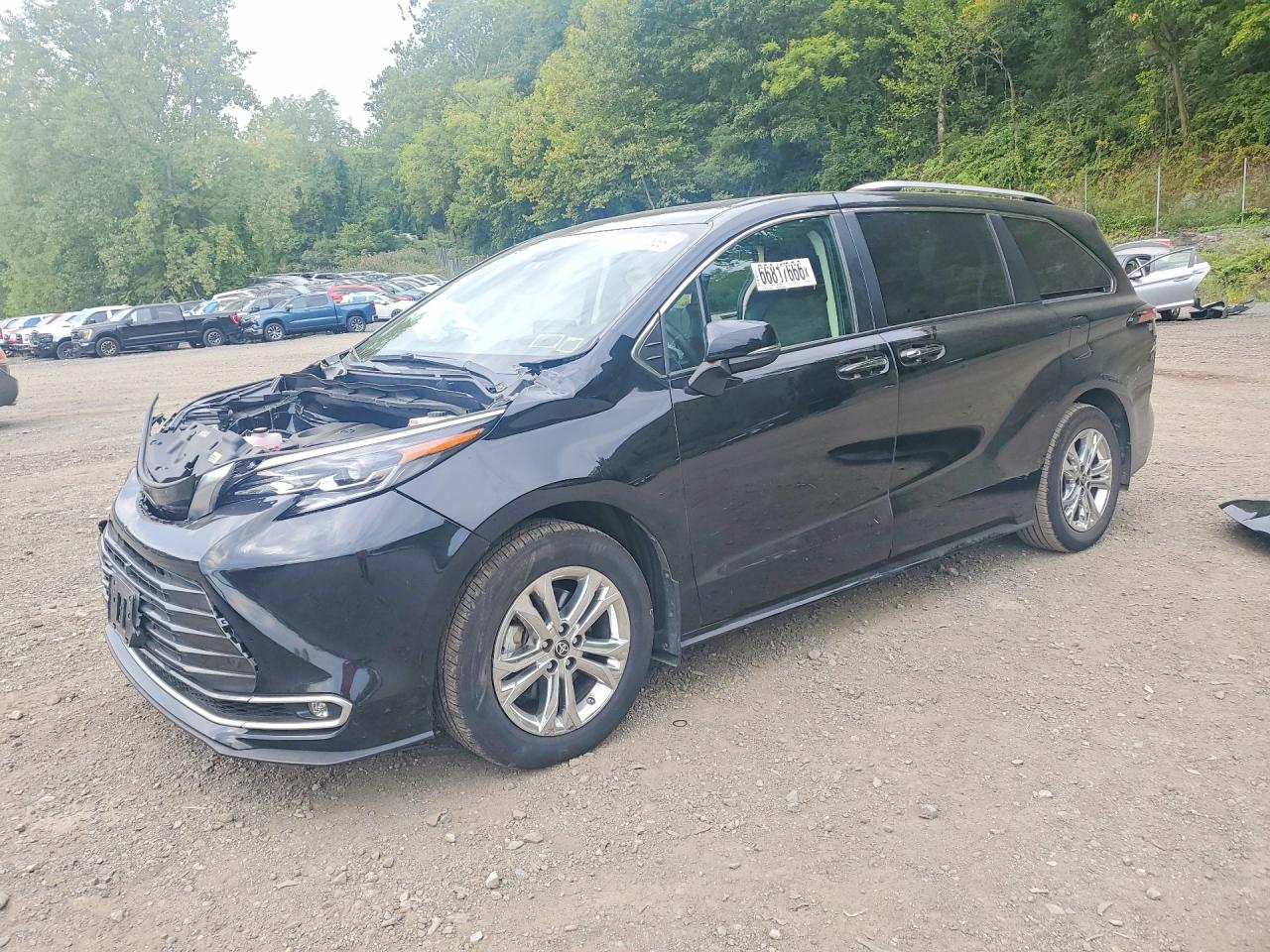2024 TOYOTA SIENNA PLATINUM 7-PASSENGER | 5TDESKFC5RS130248 | UPCARS