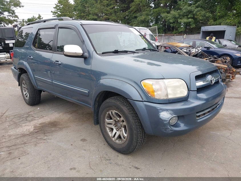 2007 TOYOTA SEQUOIA LIMITED V8 | 5TDBT48A57S284270 | UPCARS