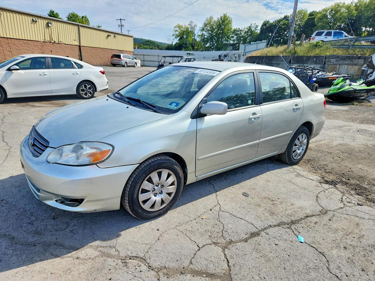 2003 TOYOTA COROLLA LE | 2T1BR32E43C104266 | UPCARS