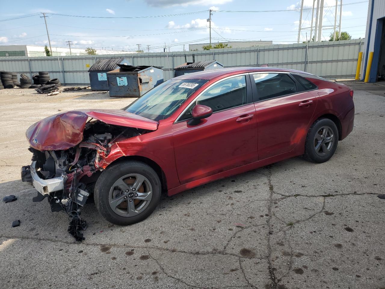 2021 KIA K5 LXS | 5XXG14J2XMG008405 | UPCARS