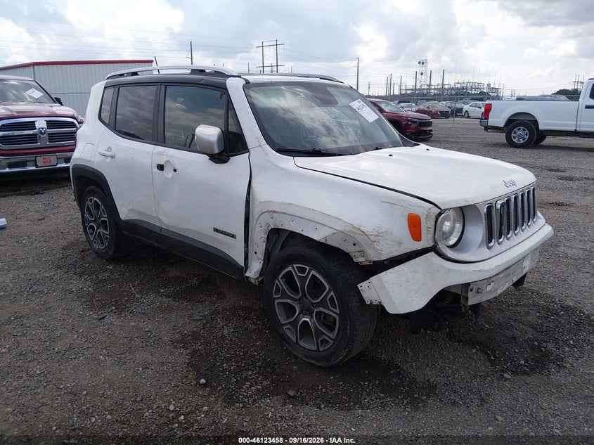 2018 JEEP RENEGADE LIMITED FWD | ZACCJADB1JPG97962 | UPCARS
