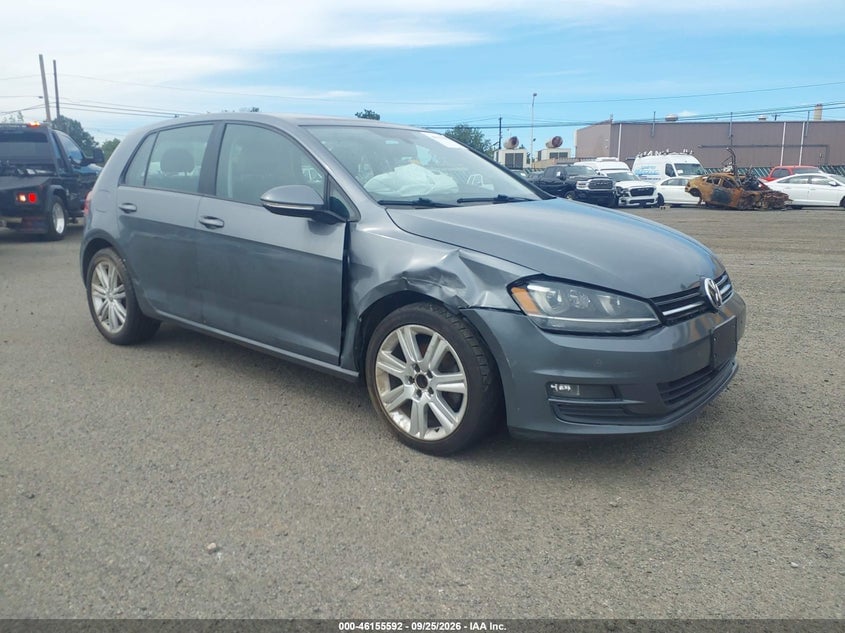 2015 VOLKSWAGEN GOLF TDI SE 4-DOOR | 3VW2A7AU7FM100289 | UPCARS
