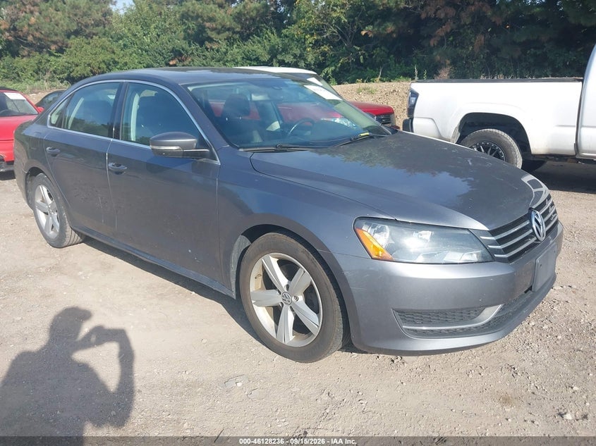 2013 VOLKSWAGEN PASSAT 2.5L SE | 1VWBP7A35DC116155 | UPCARS