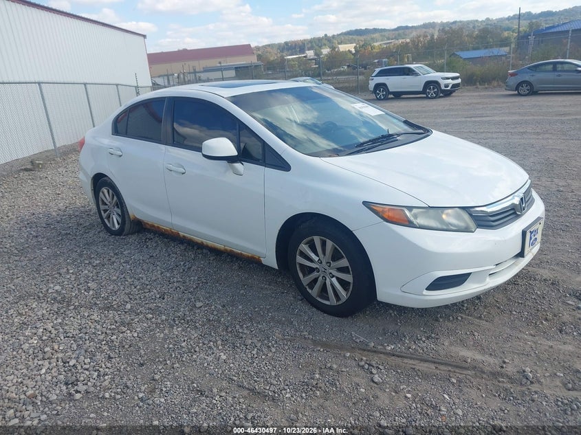 2012 HONDA CIVIC EX | 2HGFB2F83CH548718 | UPCARS