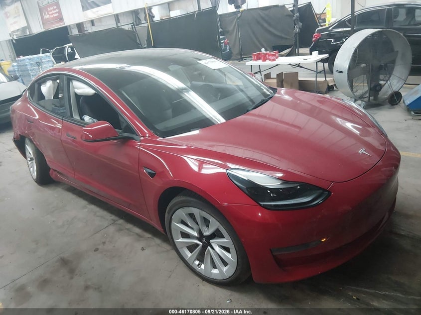 2022 TESLA MODEL 3 LONG RANGE | 5YJ3E1EB8NF201863 | UPCARS