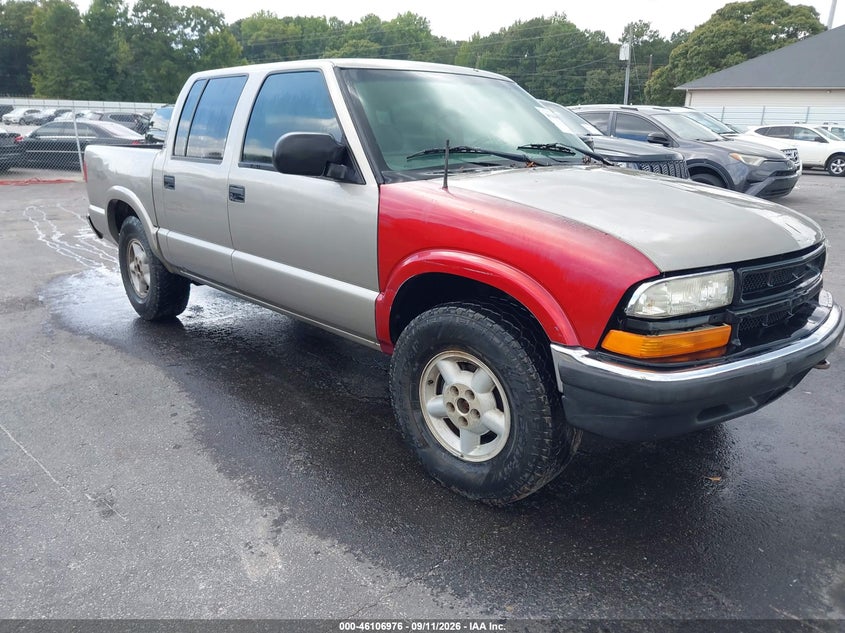 2002 CHEVROLET S-10 LS | 1GCDT13W22K209911 | UPCARS