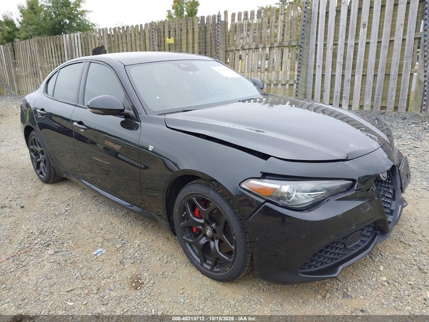 2022 ALFA ROMEO GIULIA TI AWD | ZARFANBN2N7661966 | UPCARS
