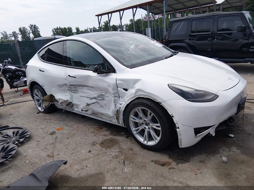 2023 TESLA MODEL Y AWD/LONG RANGE DUAL MOTOR ALL-WHEEL DRIVE | 7SAYGDEE6PF665784 | UPCARS