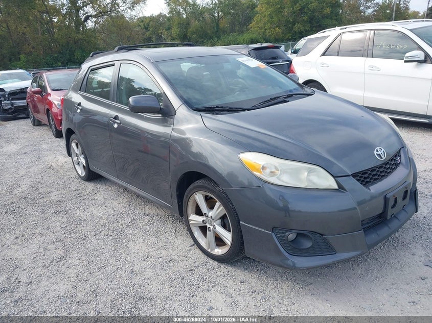 2009 TOYOTA MATRIX S | 2T1LE40E69C005515 | UPCARS