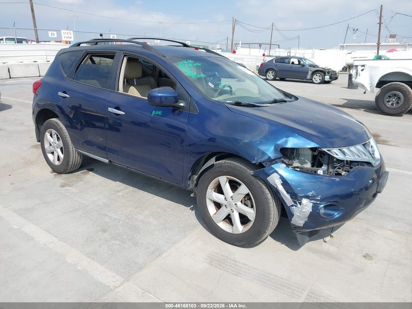 2010 NISSAN MURANO SL | JN8AZ1MU1AW015798 | UPCARS