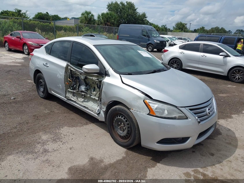 2013 NISSAN SENTRA SL | 3N1AB7AP1DL614389 | UPCARS