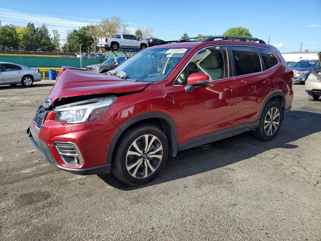2019 SUBARU FORESTER LIMITED | JF2SKAUC2KH443852 | UPCARS