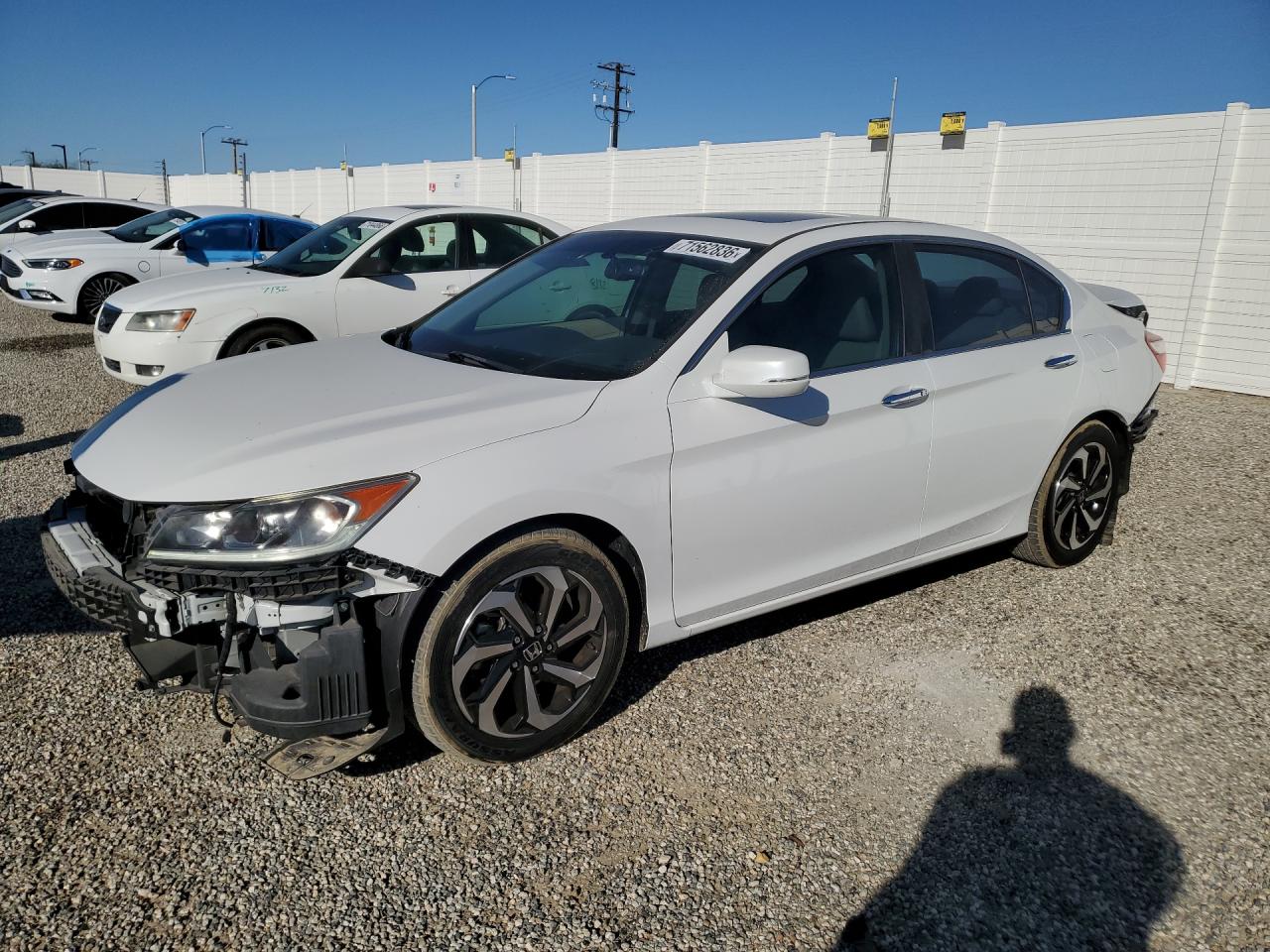 2017 HONDA ACCORD EXL | 1HGCR3F87HA034879 | UPCARS