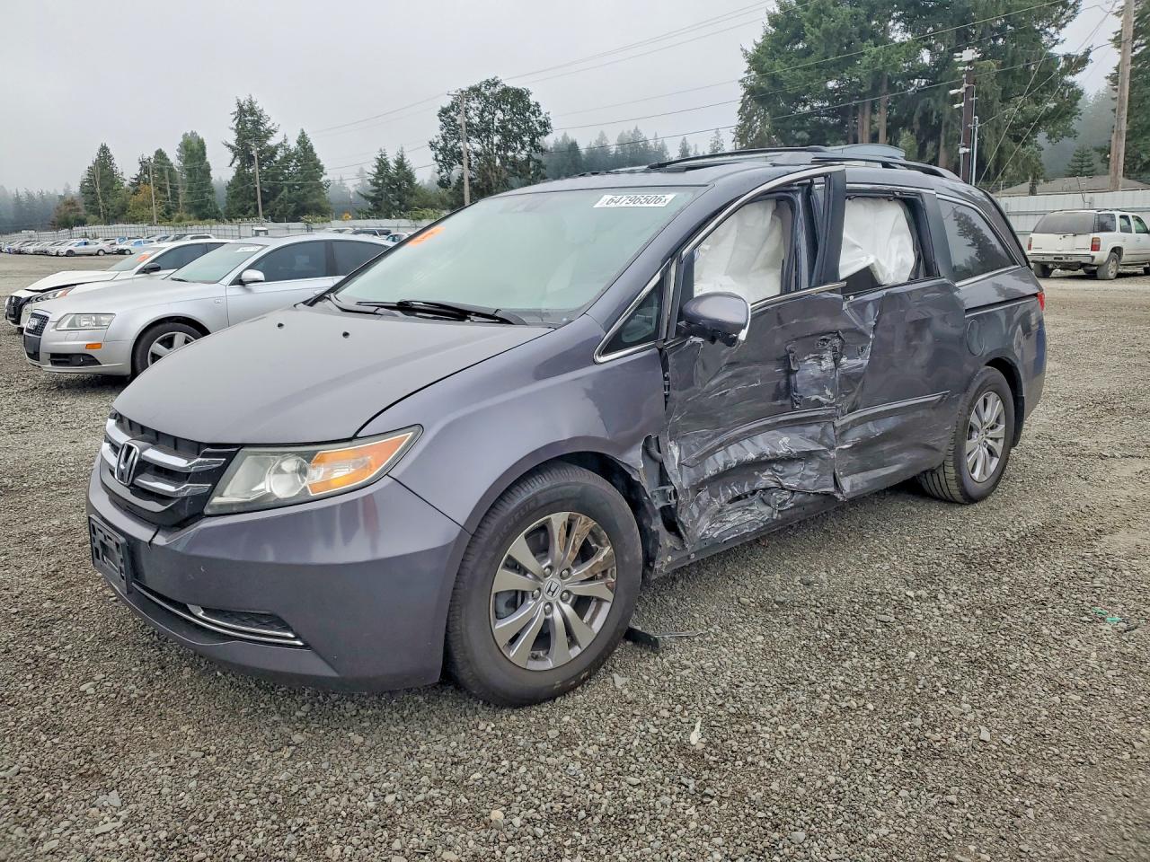 2017 HONDA ODYSSEY EXL | 5FNRL5H61HB003913 | UPCARS