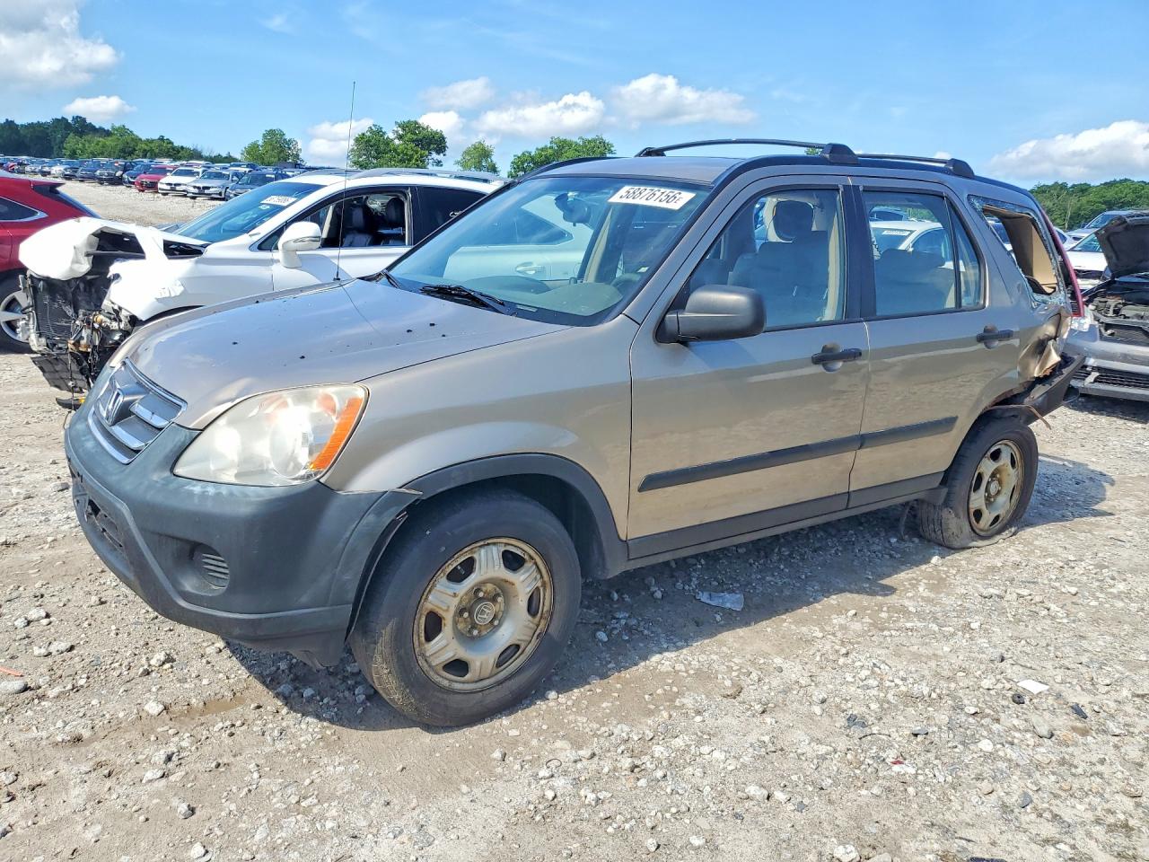 2005 HONDA CRV LX | JHLRD78575C006651 | UPCARS
