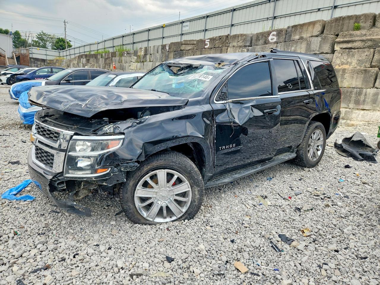 2015 CHEVROLET TAHOE K1500 LT | 1GNSKBKC4FR199166 | UPCARS