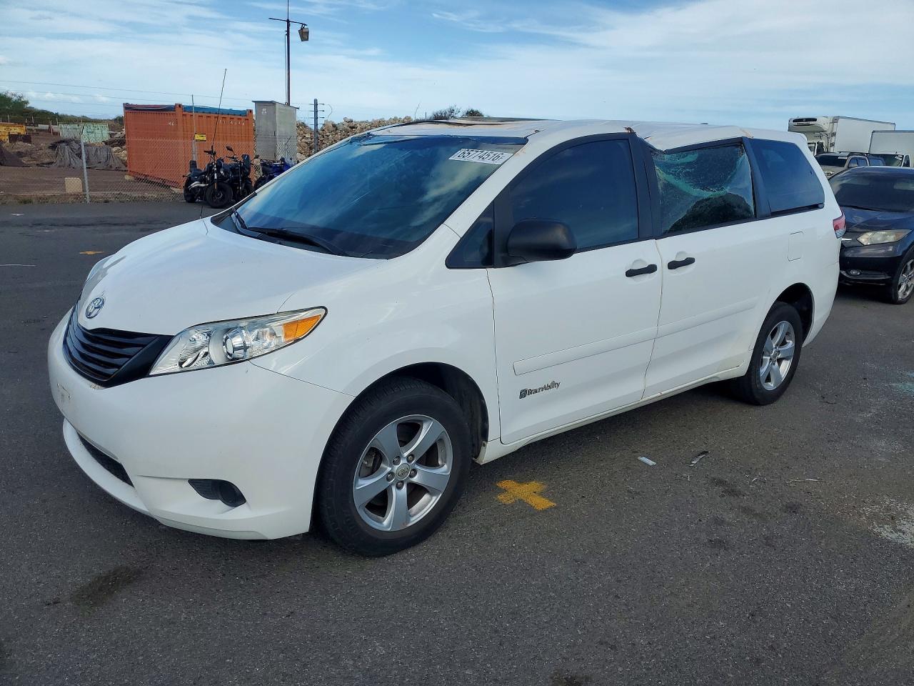 2014 TOYOTA SIENNA L 7-PASSENGER | 5TDZK3DCXES490474 | UPCARS