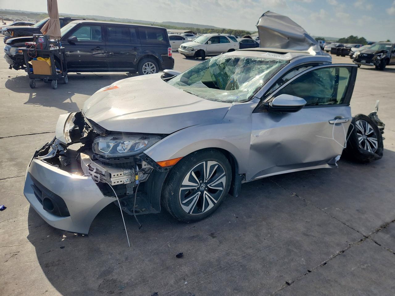 2018 HONDA CIVIC EXL | JHMFC1F74JX038463 | UPCARS