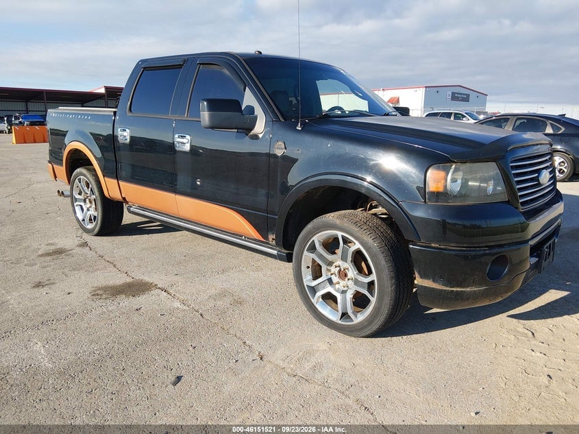 2008 FORD F-150 HARLEY-DAVIDSON/LIMITED | 1FTRW14558FA31920 | UPCARS