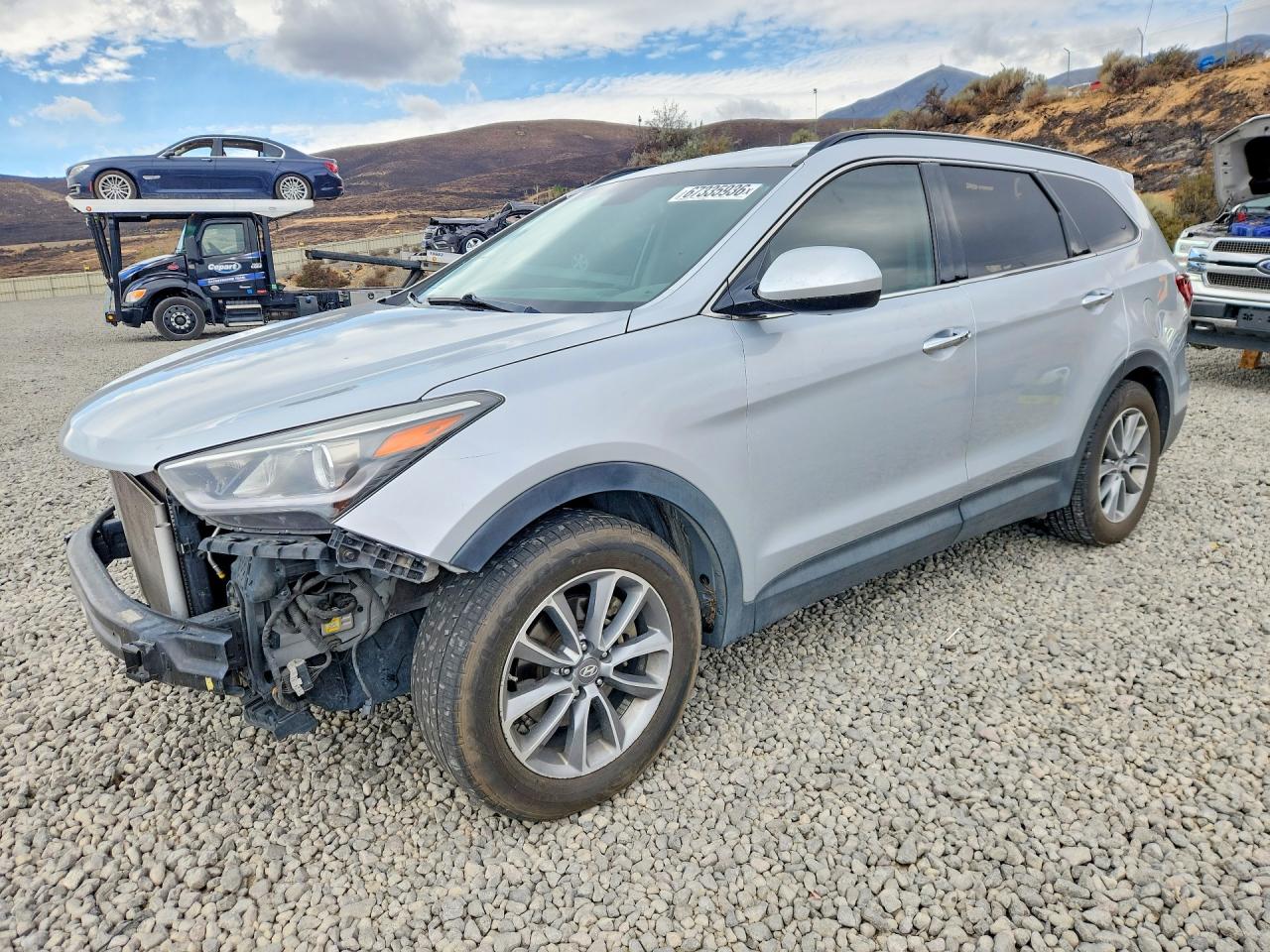 2017 HYUNDAI SANTA FE SE | KM8SMDHF9HU222100 | UPCARS