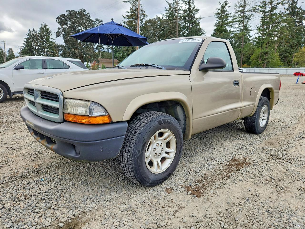 2004 DODGE DAKOTA SXT | 1D7FL16K04S657218 | UPCARS