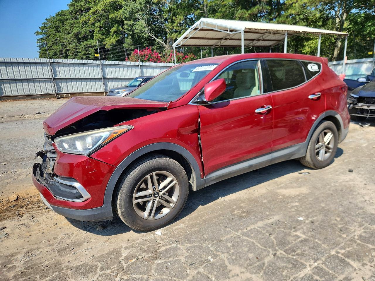 2018 HYUNDAI SANTA FE 2.4L | 5XYZTDLB4JG558836 | UPCARS
